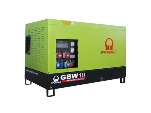 Pramac GBW10Y (400 V, Mecc Alte) в кожухе