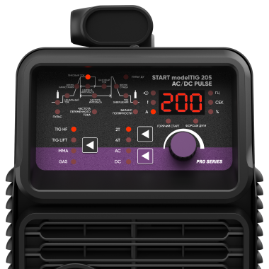 START 205 modelTIG AC/DC TIG PULSE